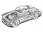 Alfa Romeo Giulietta Sprint 1954 года